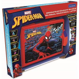 Spiderman Laptop met 124 activiteiten FR/EN