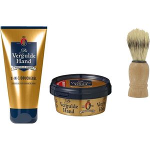 De Vergulde Hand - Scheerkuip / Douchegel / Scheerkwast