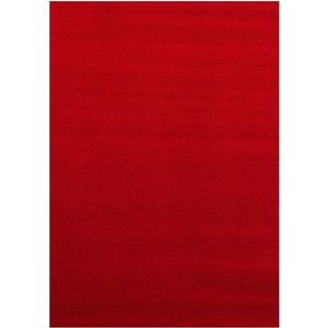 Pochon - Tapijt Sky - Rood - 290x200x0,7 - Vloerkleed - Laagpolige Vloerkleed - Kortpolige Vloerkleed - Rechthoekige Tapijt - Rechthoekige Vloerkleed