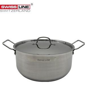 Swiss Line Switzerland - Kookpot - Stainless Steel - Maataanduiding
