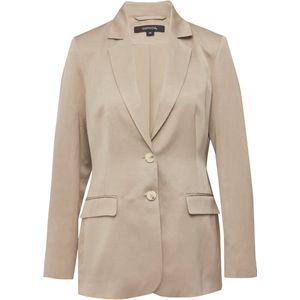 comma - Indoor-Blazer - Satijnen Blazer - Luxe Linnenmix