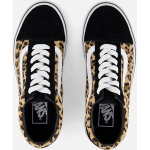 Vans Old Skool Animal Sneakers zwart Textiel Dames