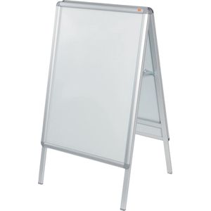 Nobo Stoepbord Aluminium A1 Formaat - Reclamebord - 650 x 1135 x 70 mm - Weerbestendig