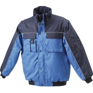 James and Nicholson Unisex Waterafstotend Werkkleding Jasje (Royal Blue/Navy)