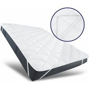Zachte matras-topper 160x200cm, ademend, drukverlagend