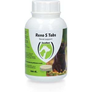 Excellent Reno S Tabs - K/H Tabs - Tabletten - Chitosan - Ondersteunt de nierfunctie - 100 stuks