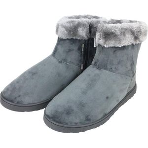 Glerups Laars met rubber zool-Grijs-44