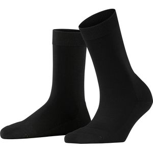FALKE ClimaWool temperatuurregulerend vochtregulerend duurzaam lyocell merinowol sokken dames zwart - Matt 41-42