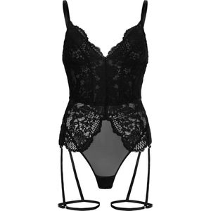 Hunkemöller - Body Whitney - Kanten Body - Elegant - Aansluitend Silhouet