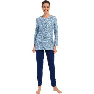 Pastunette dames pyjama - Blue Giraf - 46 - Blauw