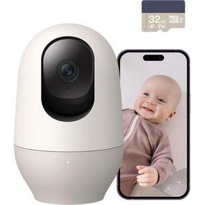 Lexium Babyfoon met camera en app - Babyfoon met camera en app wifi - Baby monitor - Babyfoon met app - Baby camera