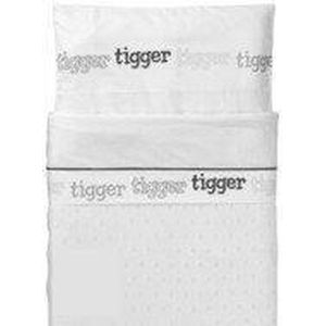 ANEL - Wieg lakentje met sloopje - Disney Tigger Upside Down - Formaat: 80x100cm