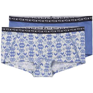 Kari Traa Womens Tina Hipster 2-Pack Ondergoed (Dames |grijs)