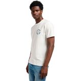 Lee - Elevated - T-shirt - Ecru - Korte Mouwen - Man