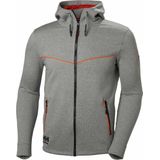 Helly Hansen Chelsea Evolution Hoodie - Grijs | Oranje - XL