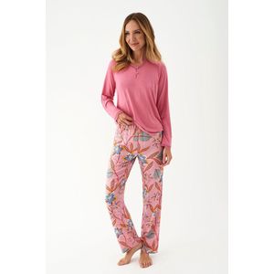 Promise - Pyjama Belmond Lang - maat M - Roze