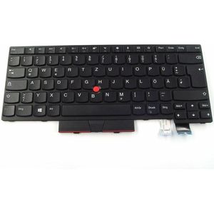 Notebook Toetsenbord (QWERTZ- DUITS) geschikt voor o.a. Lenovo Thinkpad T470 / T480 / A475 / A485 Series - P/N: 01HX351