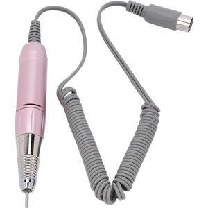 Draagbare Elektrische Nagel Boor Machine - Metalen Elektrische Nagelvijl - Handvat Polijsten - Pedicure Accessoires Thuis Salon Gebruik .
