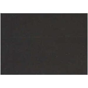 Kraft papier, zwart, A4, 210x297 mm, 100 gr, 20 vel/ 1 doos