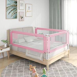ST Brands - Bed Hek - Baby - Peuter - Veiligheid - Roze - 100 x 25 CM