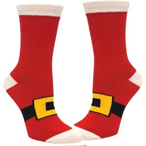 One Size Kerstsokken - Kerstman - Santa Claus - Verkleed - Grappig - kerst - Christmas - december - cadeau