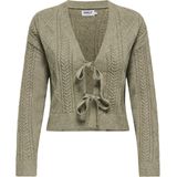 Only - Onlfia Life Ls String - Cardigan - Melange - Dames