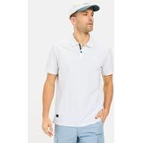camel active - Korte Mouw Poloshirt - Wit
