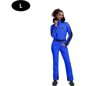 Nivard Ski Suit - Skipak - SkiBroek - Wintersport - Skijas - Dames - 2-Delig - Blauw - Maat XXS