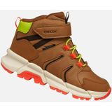 Geox - Flexyper Plus ABX - Waterdichte Kindertrainers - Bruin/Oranje