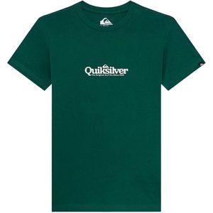 Quiksilver Fineline T-shirt Met Korte Mouwen Groen L Man