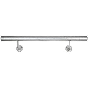 Geprefabriceerde leuning, stalen buis, thermisch verzinkt, buis-Ø 42 mm, lengte 800 - 2000 mm