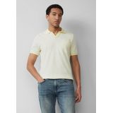 s.Oliver - Poloshirt - Pastelgeel - Jersey - Normale Pasvorm