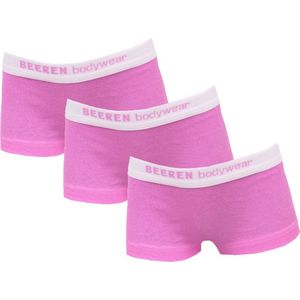 Beeren 3-Pack Meisjes boxershorts Lilly Roze maat 104/116