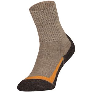 Wandelsokken - 2 Paar - Beige - Maat 43-45 - S12 - Heren / Dames - Merino Wol
