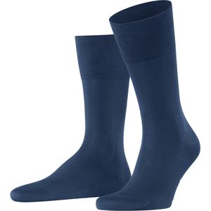 FALKE Tiago business & casual organisch katoen sokken heren blauw - Maat 47-48