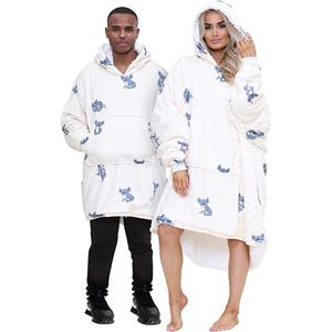 blanket sweatshirt / Unisex oversized draagbare deken hoodie voor vrouwen mannen / hoodie