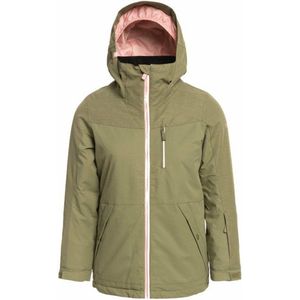 Roxy Presence Insulated Parka Ski/snowboard Jas (girl's 8-16) - Deep Lichen Green