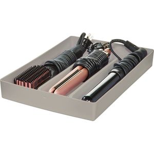 iDesign - The Home Edit - Opbergbox - Grijs - 37,5 x 24,1 cm