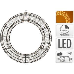 Lichtkrans - 38 cm - 960 Leds Warm Wit