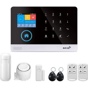 Tuya PG103 Alarmsysteem - Thuis Inbreker Alarm - Wifi Gsm Alarm - Draadloos Tuya Smart Huis - App Controle