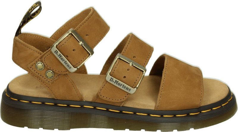 Dr. Martens - Gryphon - Sandalen - Bruin - Nubuck - Verstelbare Gespen