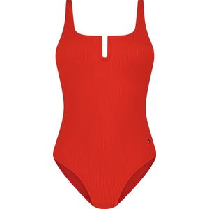 Beachlife Fiery Red square badpak