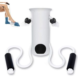 Sokaantrekker - Wit - Uitneembaar Draagbaar Ontwerp - Aantrekhulp