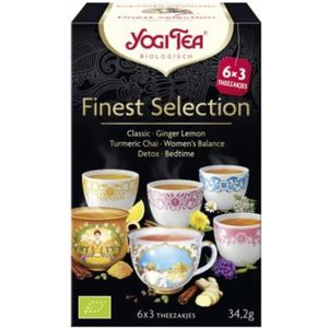 Yogi tea Finest Selection Biologisch 18 stuks