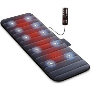 Massagemat Met Warmtefunctie - Ontspannend en Comfortabel - Ideaal Voor Rug Ontspanning