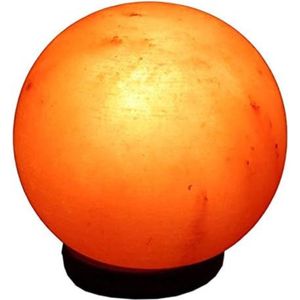 Zoutlamp Nachtlampje - Zoutlamp Maan - Zoutsteen Lamp - Halve maan - 3-5kg