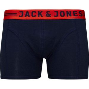 Jack & Jones - Sense Boxershorts Navy Blauw / Blauw / Grijs Melange - L