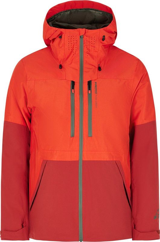 Protest - PRTBAKIE - Ski- En Snowboardjas - Groen - PVRE Green-serie