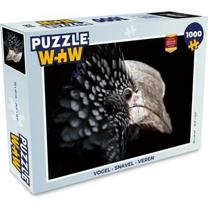 Puzzel Vogel - Snavel - Veren - Legpuzzel - Puzzel 1000 stukjes volwassenen