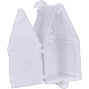 Wandlamp Aansluitdoos met Deksel - Inbouwdoos voor Kabels - 60 x 32 x 30 mm - 25 Stuks